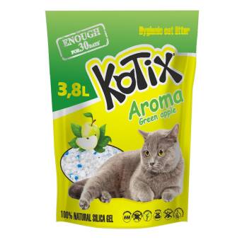 Piasek Silica gel KOTIX 3,8L green apple (1,5kg)