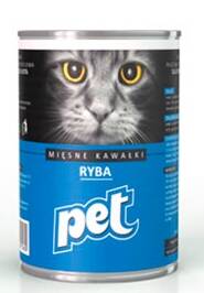 Pet kot 410 ryba