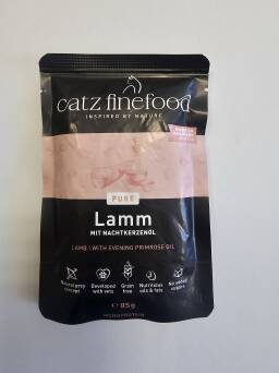 Catz 85g sasz.purrr finefood 111 jagnię