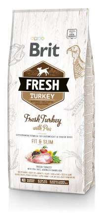 BRIT FRESH Turkey with Pea Light Fit & Slim 12kg