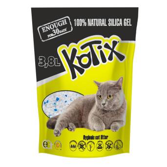 Piasek Silica gel KOTIX 3,8L normal regula (1,5kg)