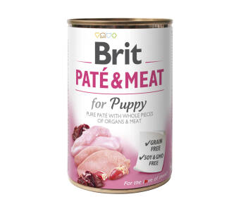 BRIT PATE & MEAT PUPPY 800g