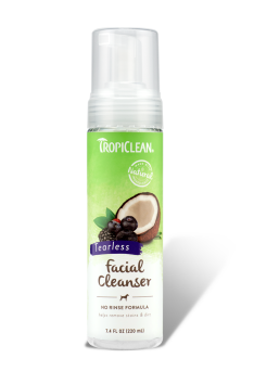 TROPICLEAN - Tearless Facial Cleanser 220ml - mleczko w sprayu do pyska do codziennej pielęgnacji pies/kot