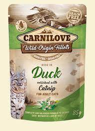 Carnilove cat sasz 85g duck&catnip