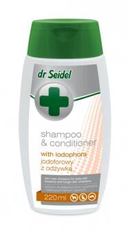 Dr.SEIDEL szampon jodoforowy z odżywką 220ml
