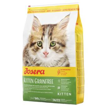 Josera Kitten GRAINFREE 10kg + Catelux 2kg gratis