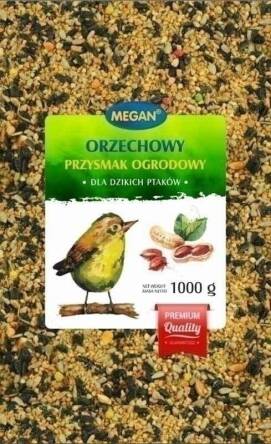 Megan 1kg orzechowy przysmak ogrodowy dla d/p