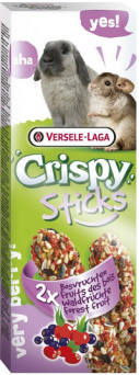 VERSELE-LAGA Crispy Sticks Rabbits-Chinchillas 110g - 2 kolby owoce leśne dla królików i szynszyli