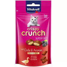 Vitakraft cat crispy crunch kaczka/aronia 60g