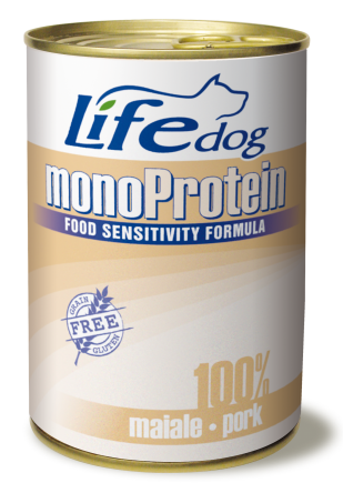 Lifedog 400g Monoprotein wieprzowina