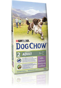 PURINA DOG CHOW ADULT jagnięcina ryż 2,5kg
