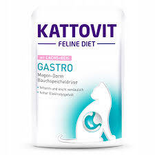 Kattovit 85g sasz.gastro łosos/ryż dieta kot