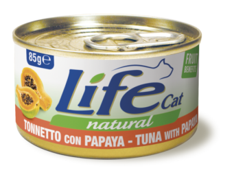 Lifecat 85g kons.tuńczyk papaja
