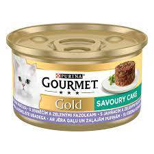 Gourmet Gold 85g Savoury  jagnię z zieloną fasolką