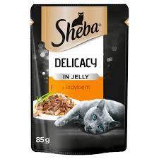 Sheba 85g sasz. Delicacy in jelly z indykiem