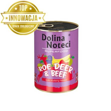 DOLINA NOTECI SuperFood 400g Sarna / Wołowina