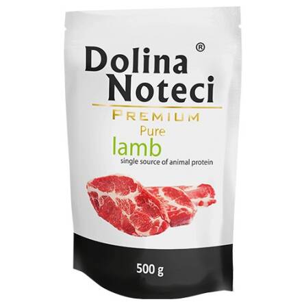 DOLINA NOTECI pies Pure Jagnięcina 500g