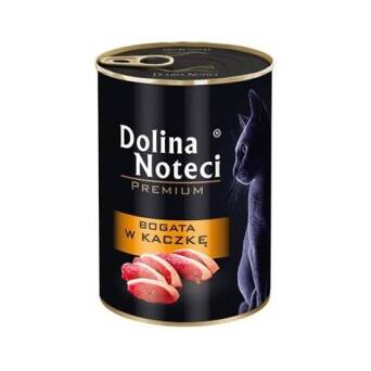 Dolina Noteci Mokra karma dla kota bogata w kaczkę 400g