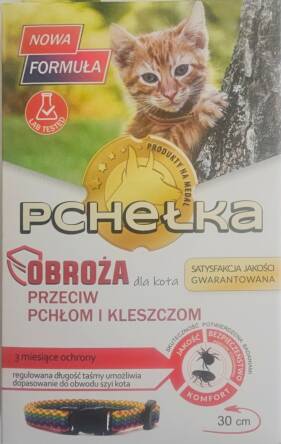 PCHEŁKA obroża dla kota insekt.ozdobna