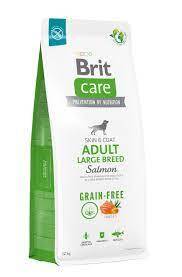 Brit Care dog grain-free adult large salmon 12kg