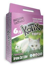 Piasek KOTIX TOFU 6L żwirek ekologiczny lawendowy