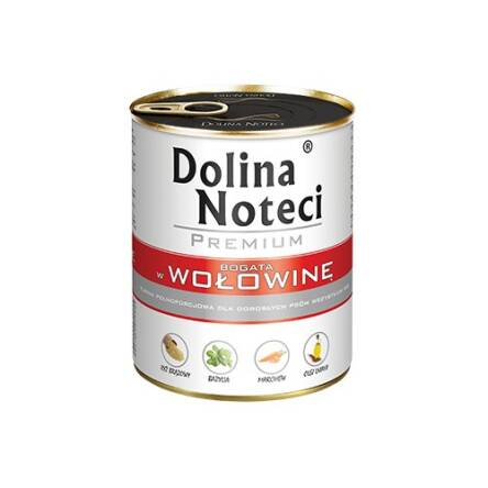 DOLINA NOTECI pies Wołowina 800g