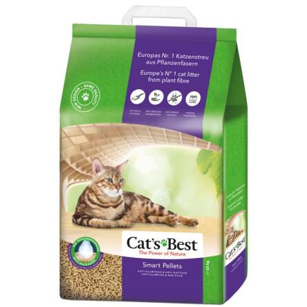 Ściółka Cat's Best smart pellets żwirek naturalny 10kg/ 20l