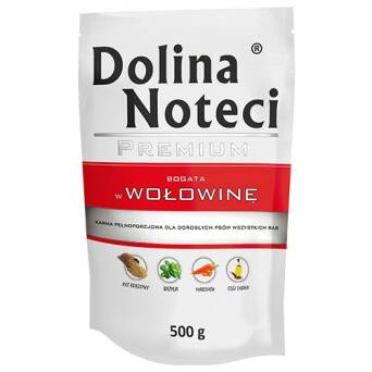 DOLINA NOTECI pies Wołowina 500g