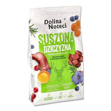 Dolina Noteci pies 9 kg Premium suszona dziczyzna