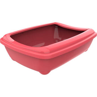 Kuweta Yarro duża owal z ramką 50cm coral