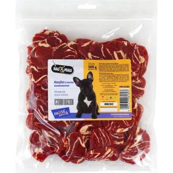 Przysmak Hau&Miau krążki z kaczki 0,5kg