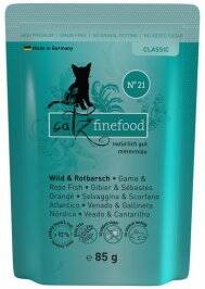 Catz 85g sasz. finefood 21 dzik/karmazyn