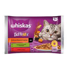 Whiskas 4x85g Sos Tasty Mix wiejskie smaki